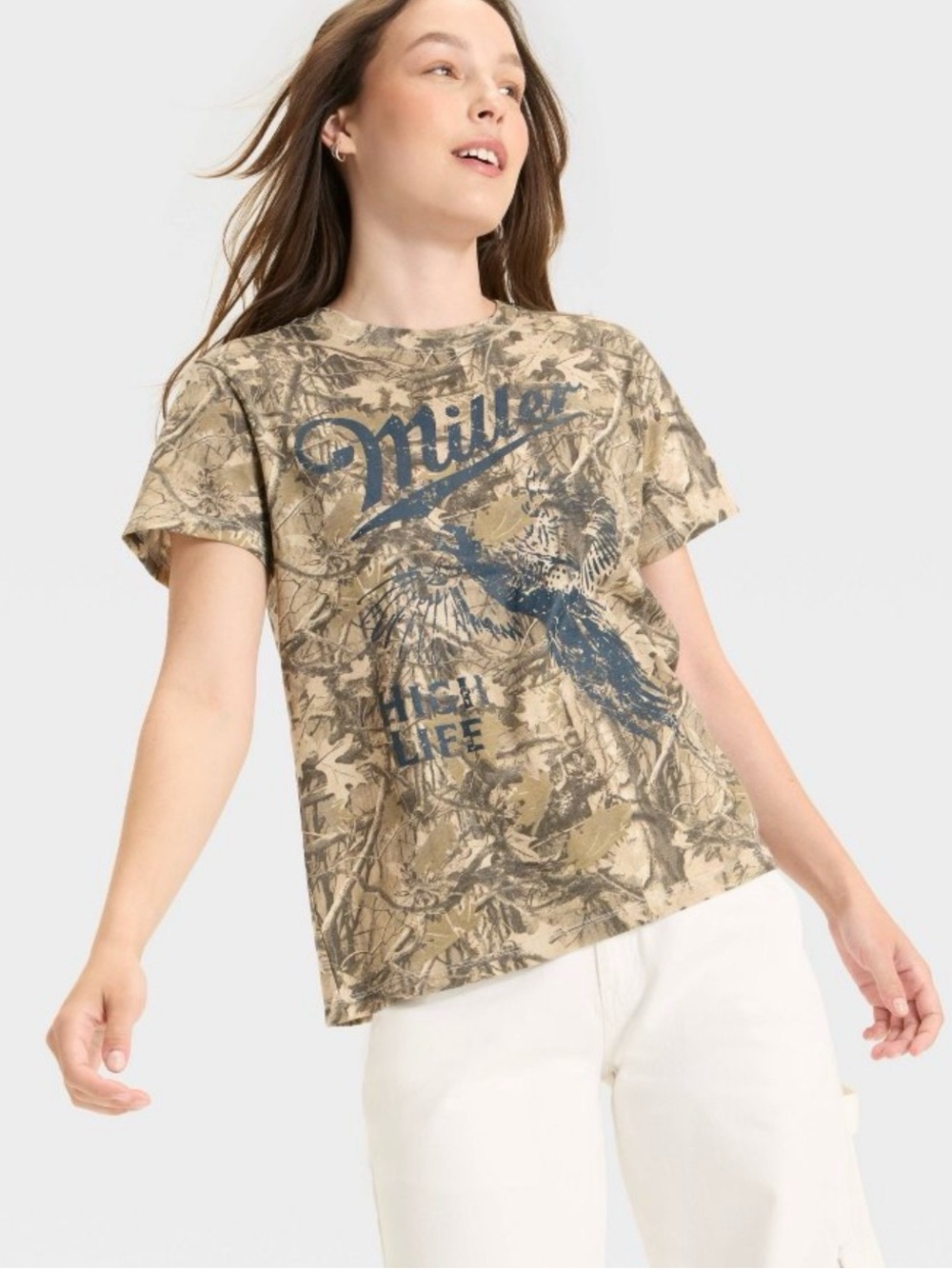 Target Brand - Camo Graphic Tee